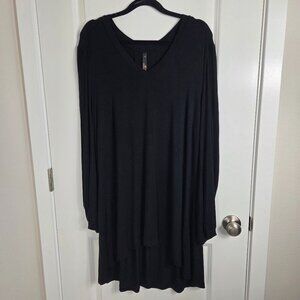 Melissa McCarthy Seven7 Black Tunic